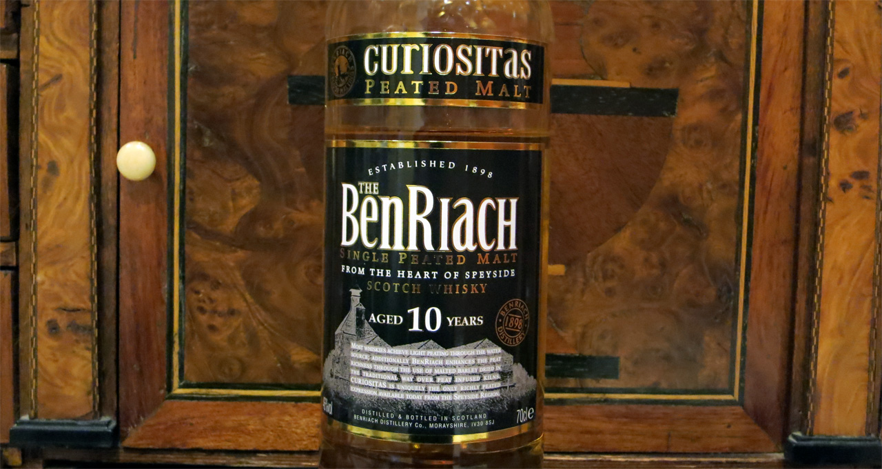 BenRiach Curiositas, 10 Jahre, Peated Malt