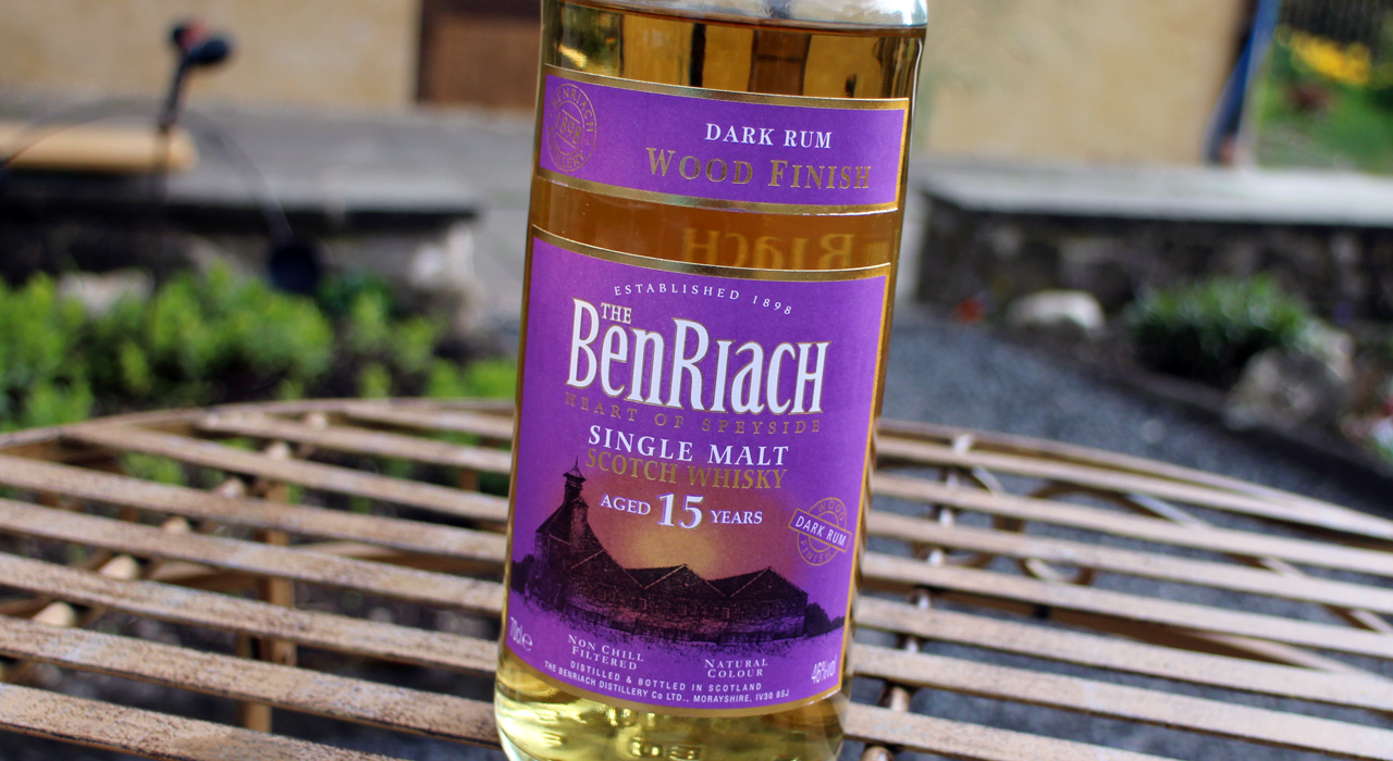 BenRiach Dark Rum Finish, 15 Jahre